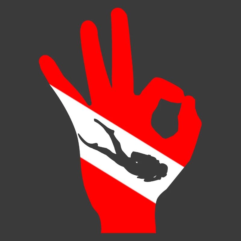 OK Plongée drapeau