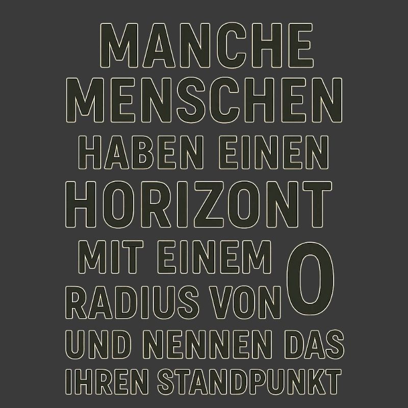 Nullradius-Horizont Standpunkt Spruch