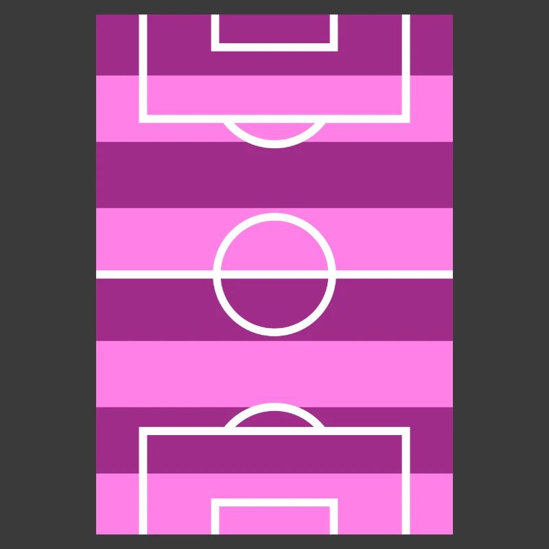 Fußballplatz rosa
