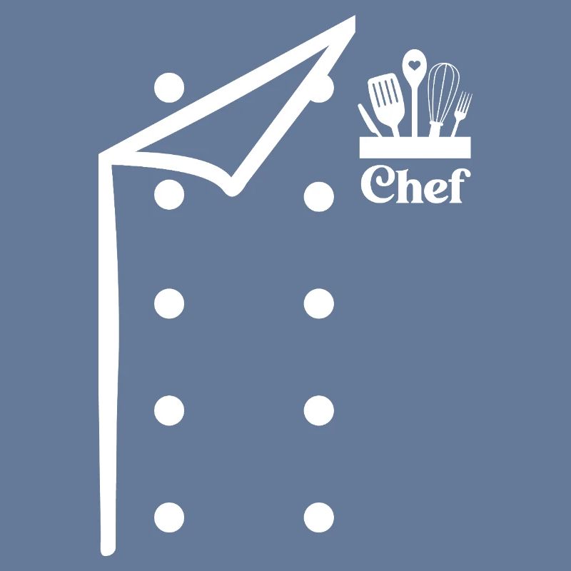 Funny Chef Head Chef Baker Chef Uniform With Tools