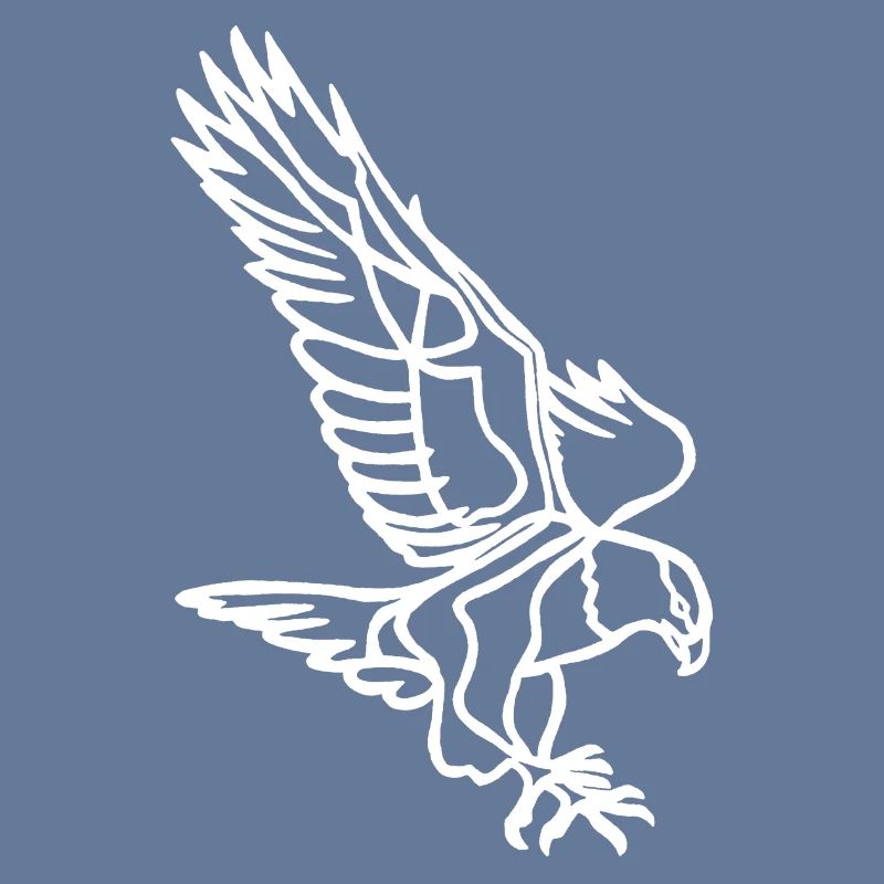 White Eagle in Flight