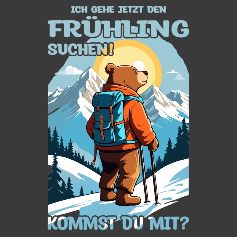Bear looking for spring