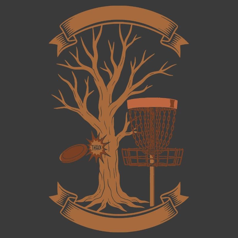 THACK Arbre Hit Disc Golf Panier Disque Volant