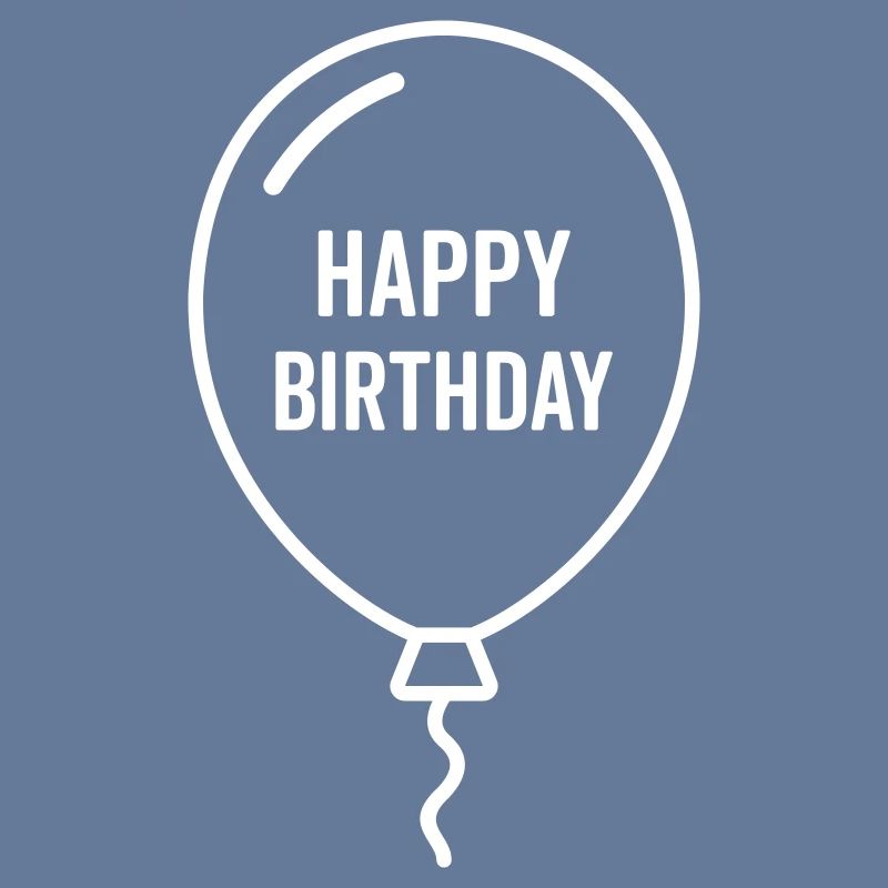 Ballon d’anniversaire – Conception d’anniversaire