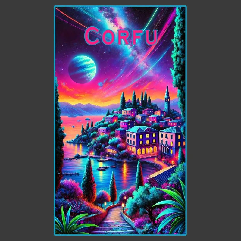 Corfu Greece cities design