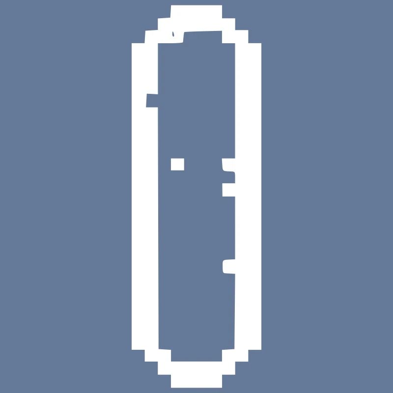Rod Bacterium Pixel Icon
