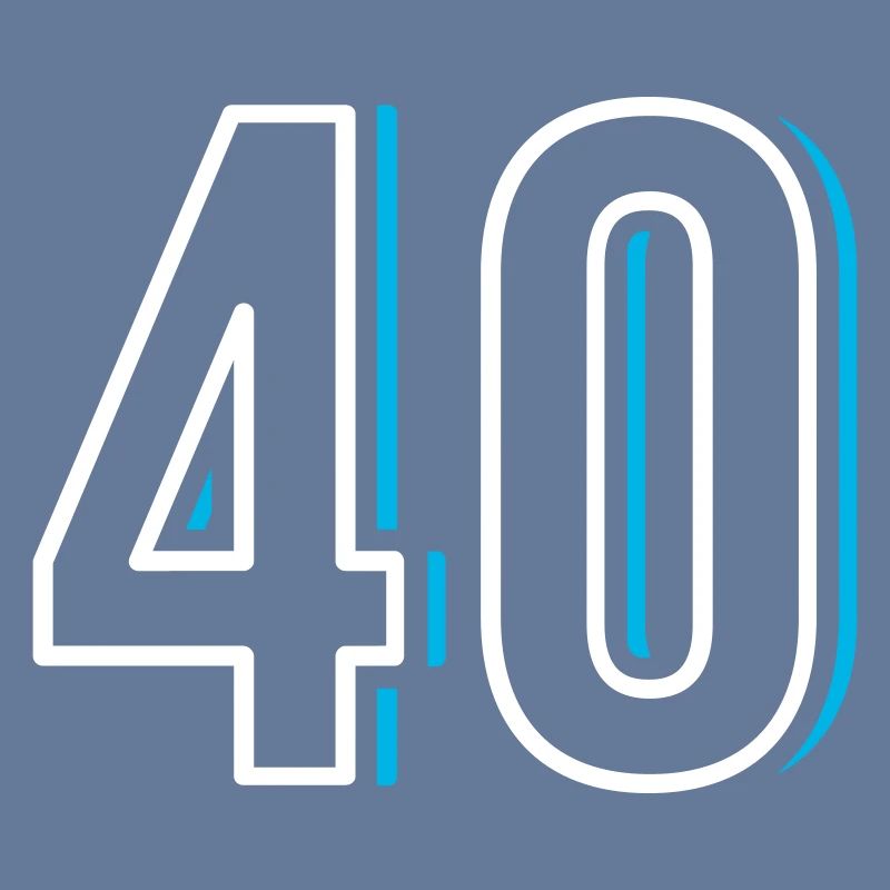 Nummer 40 - Vierzig