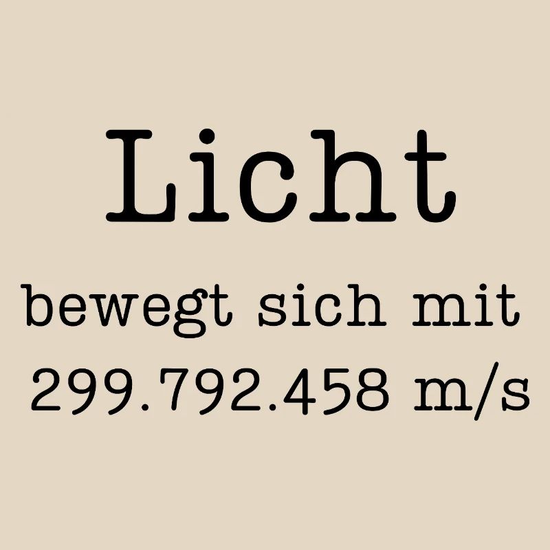 Science Snack Typewriter: Licht bewegt sich mit