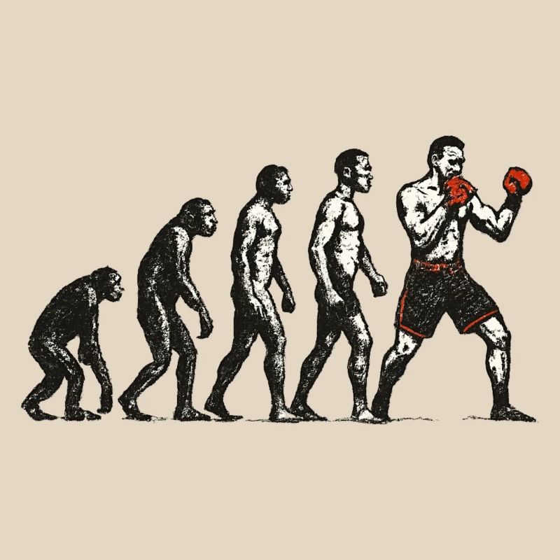 Évolution vers un combattant de MMA dans le style grunge