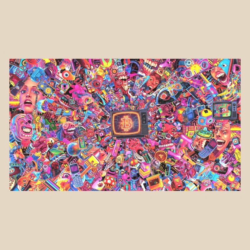 Bitcoin Bazooka - PopArt 4