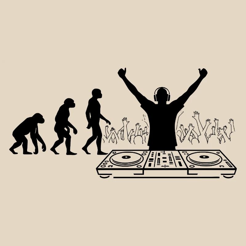 Evolution to DJ Humor Fun