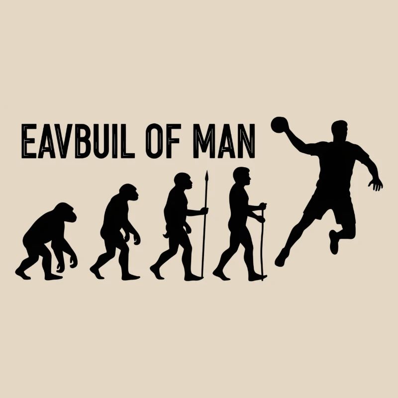 Evolution des Menschen Sprung