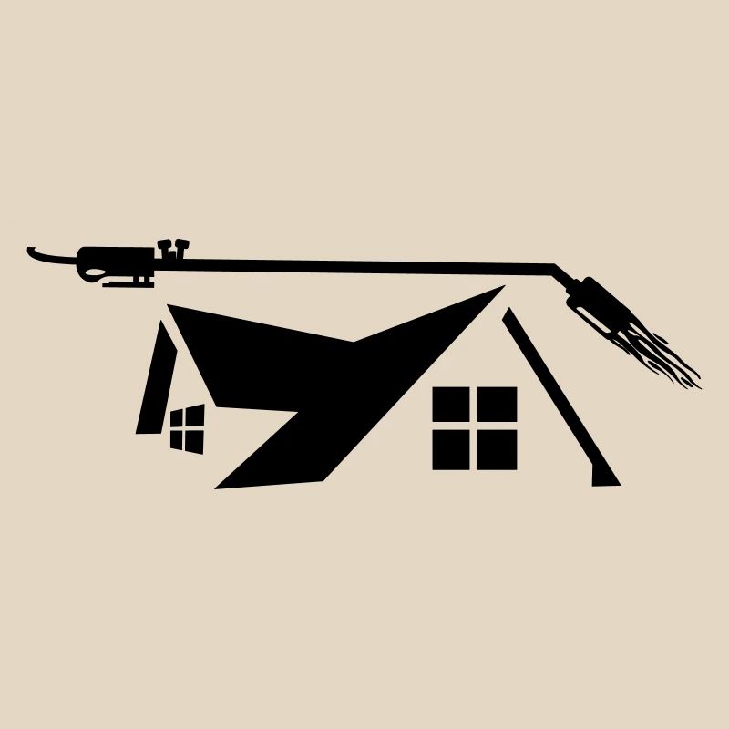 Brûleur à gaz couvreur de maison