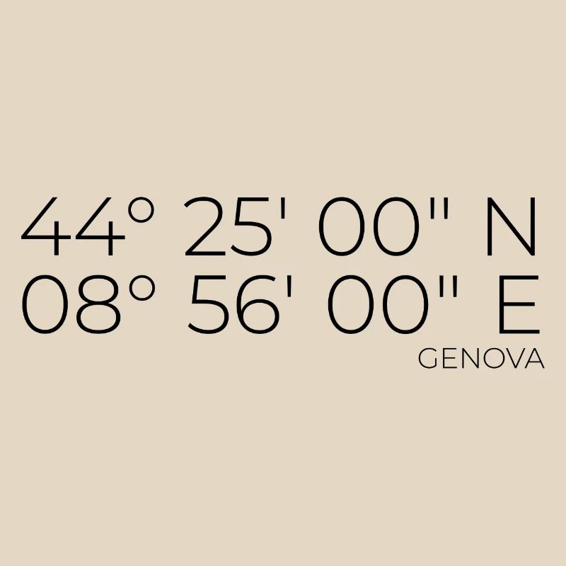 Coordinates: Genova, Genoa, Italy