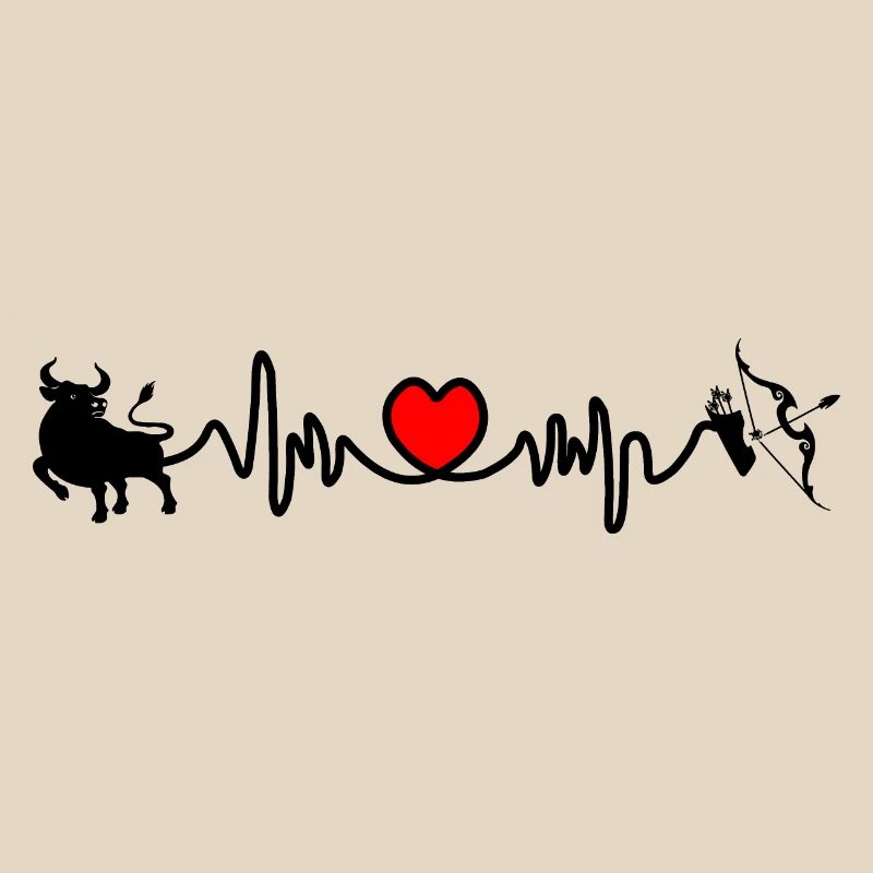Herzfrequenz Cardio Stier Schütze