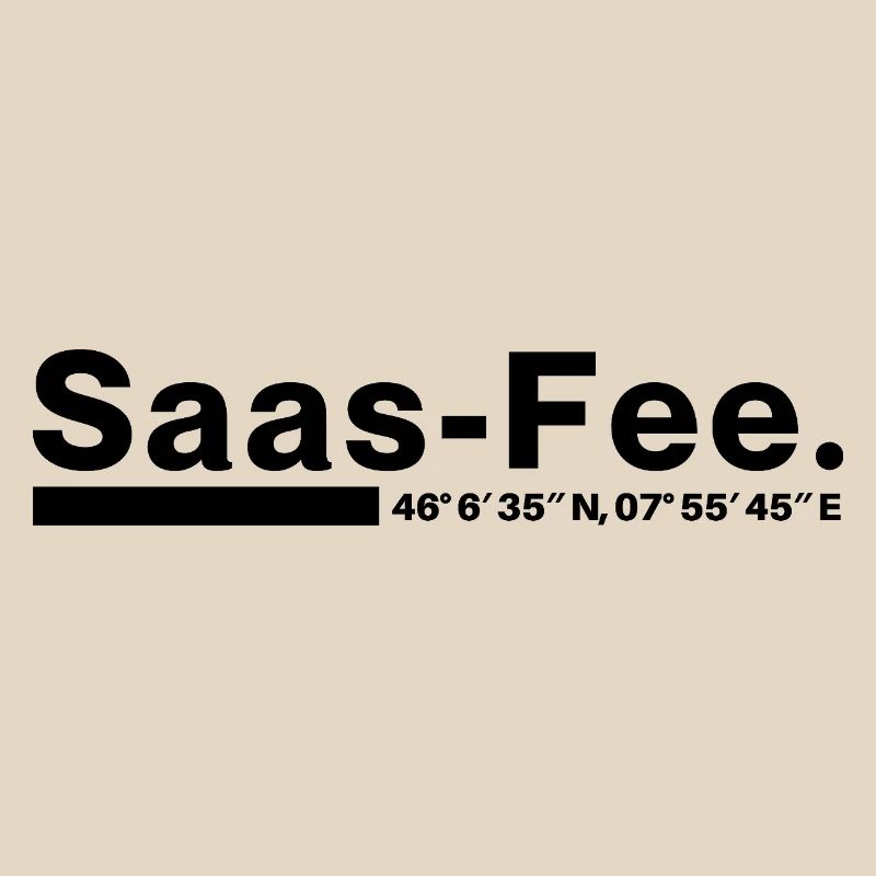 Saas-Fee Koordinaten Wallis Schweiz