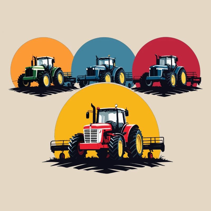 Farmer Tractor