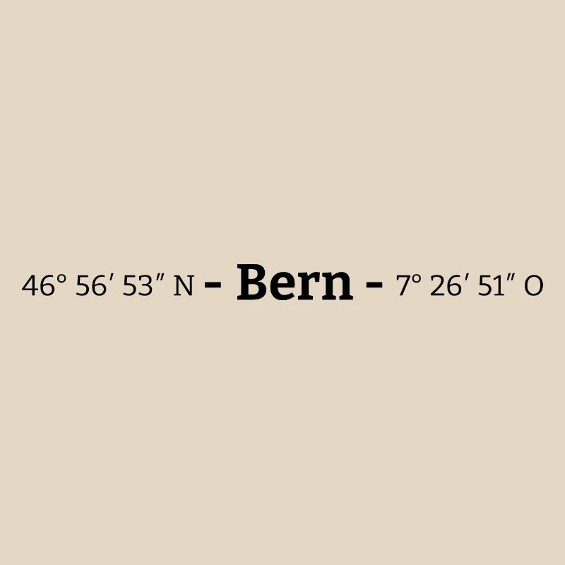 Coordinates Bern Switzerland