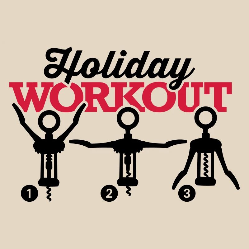 Holiday workout corkscrew