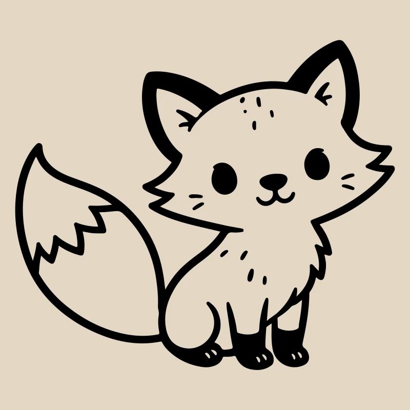 fox cute