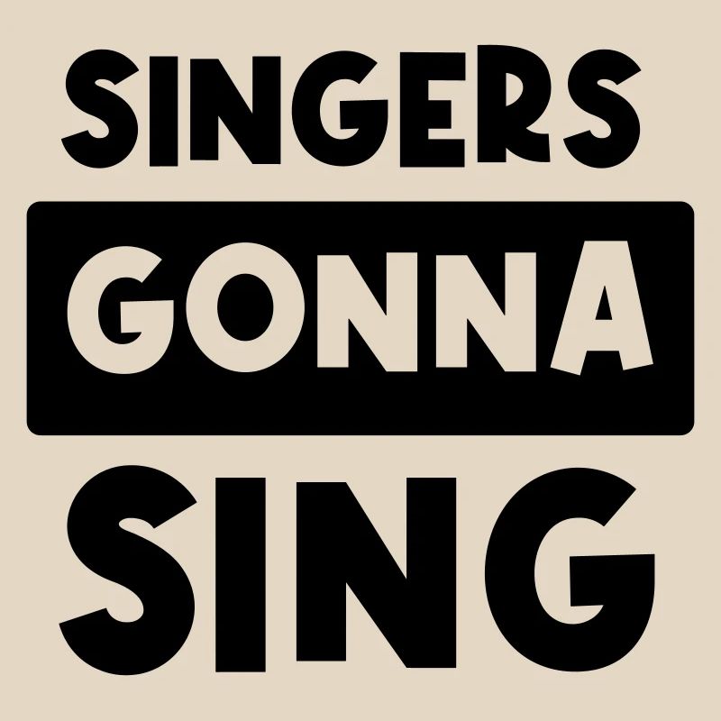 Singers going to sing