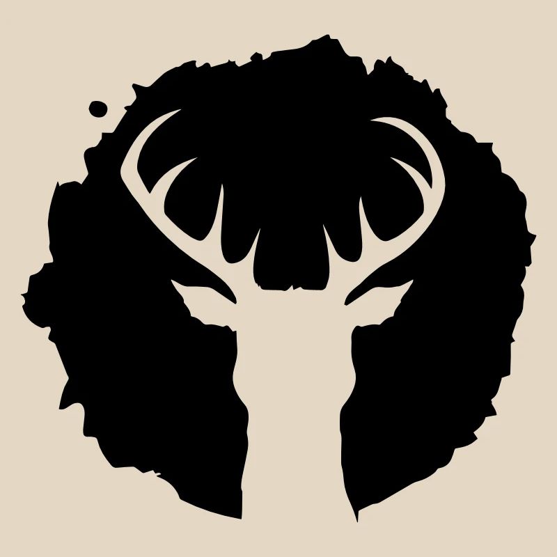 Un cerf Patch Graffiti