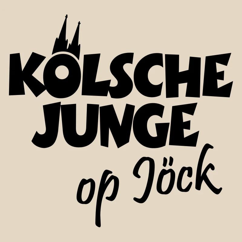 Kölsche Junge op Jöck - Kölsch - Köln - Kölner
