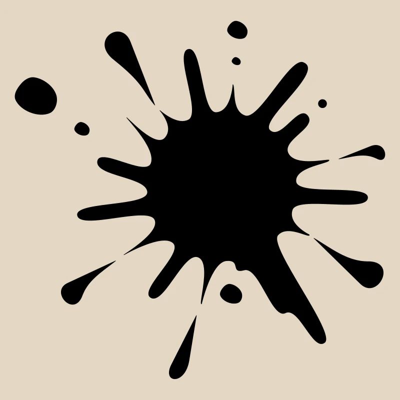 Farbspritzer-Bild*