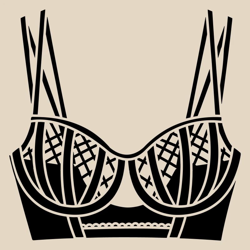 BH-Dessous-Logo für Geschäft oder Verkäufer