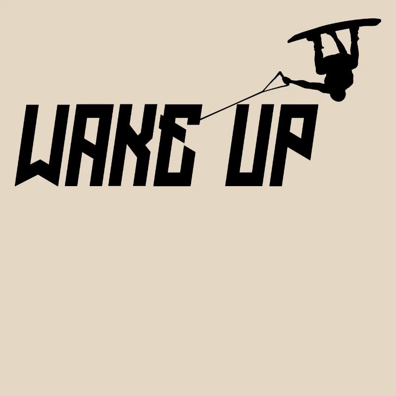 Kitesurfer Statement Stunt Wakeboard Surf