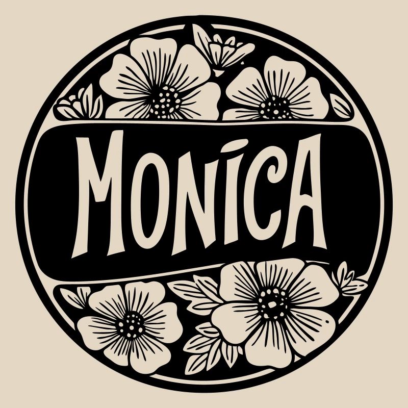 Monica | MONICA. (Vectorgraphic)