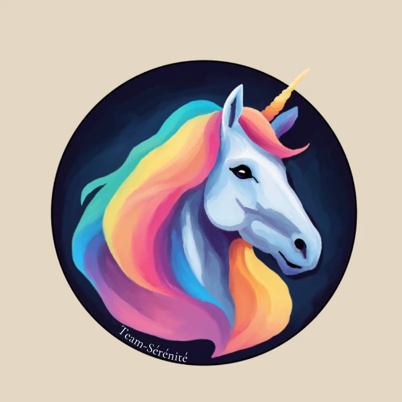 Regenbogen-Einhorn