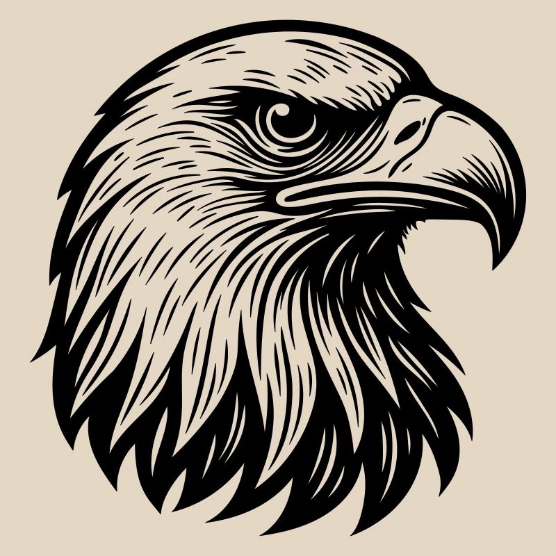 Majestic Eagle Head