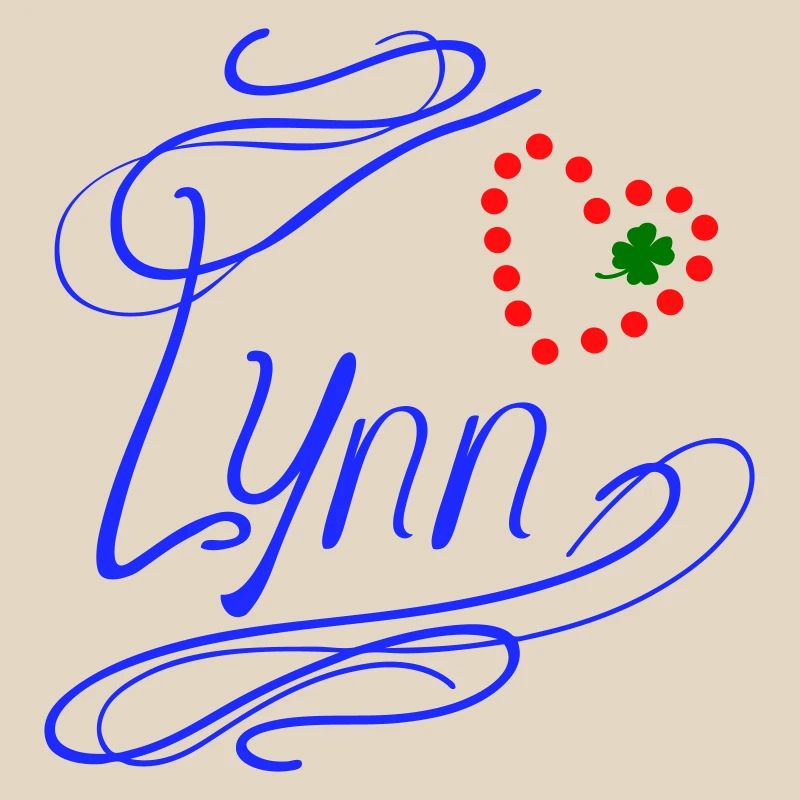 Lynn avec cœur et trèfle