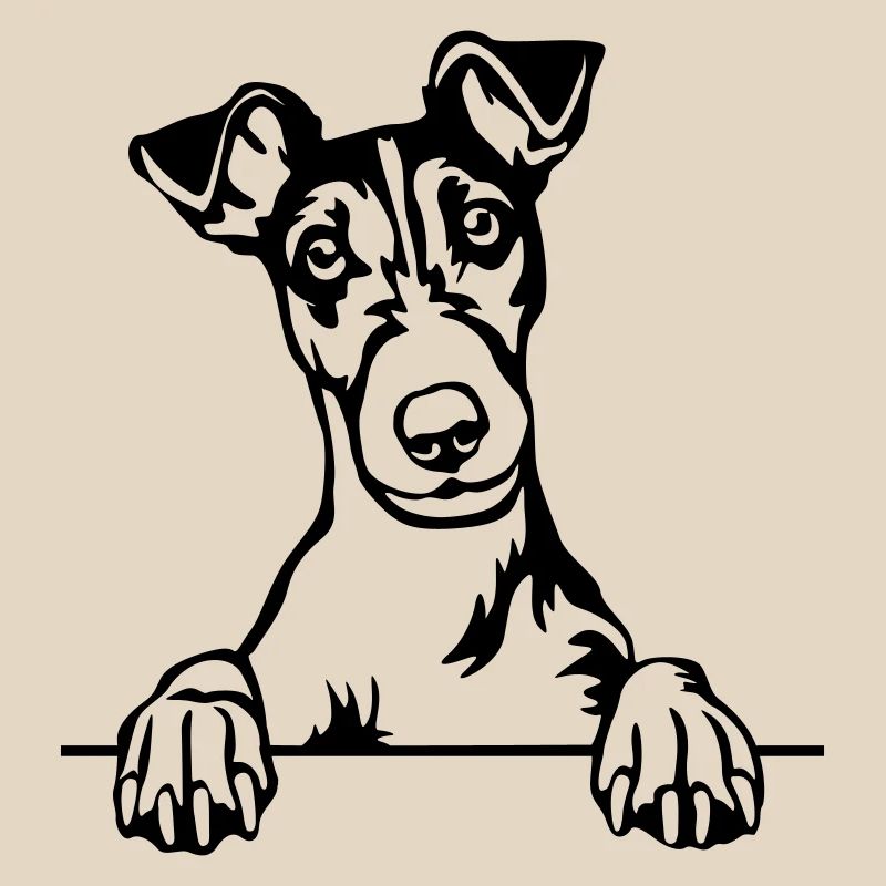 Foxterrier Kopf