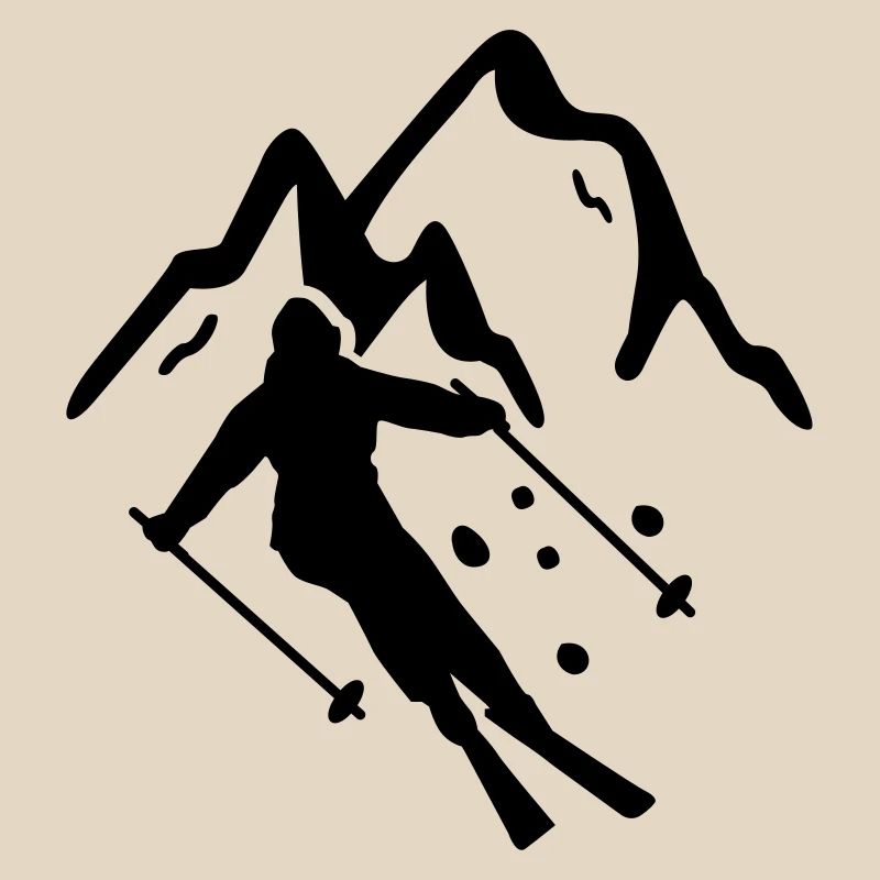 skiing