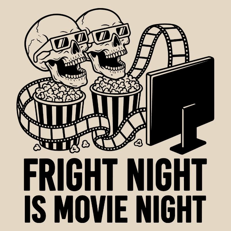 Conception de la soirée de films d’horreur de la soirée Fright Night