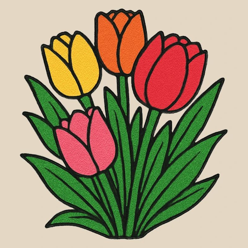 Tulip Patch Bloom