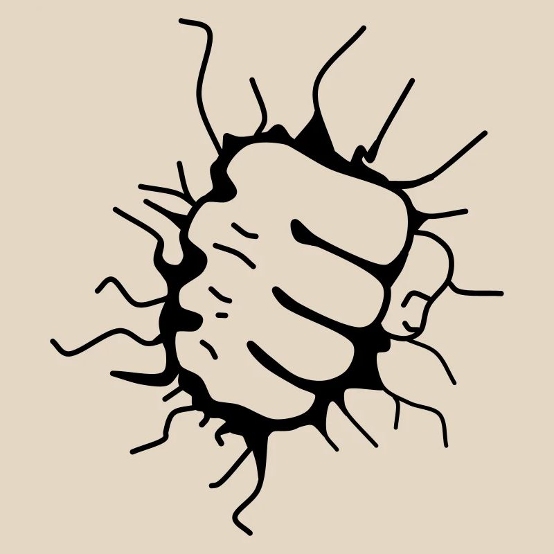 Faustschlag Faust Fäustling Punch