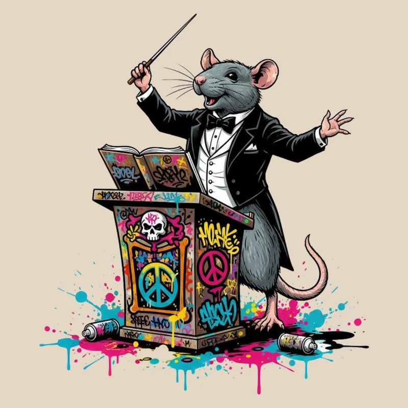 Dirigent | Graffiti-Ratten-DJ Gala
