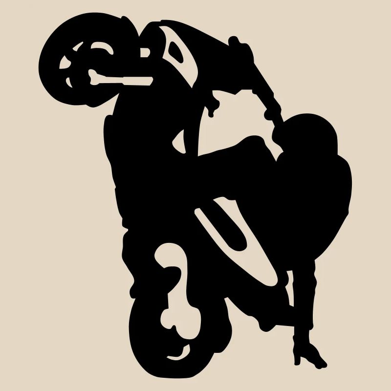 stunt moped