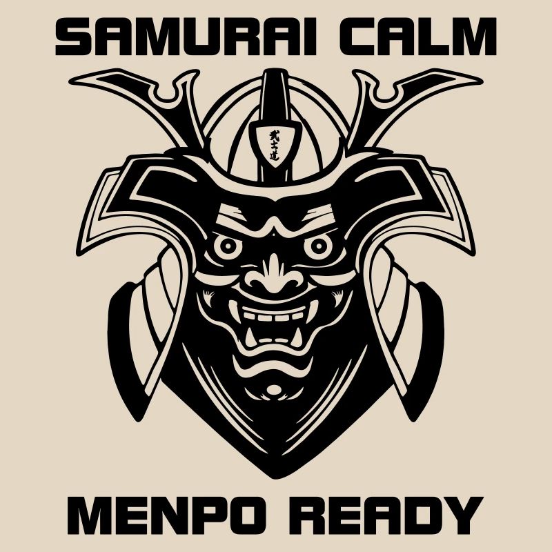 Samurai Calm – Menpo bereit