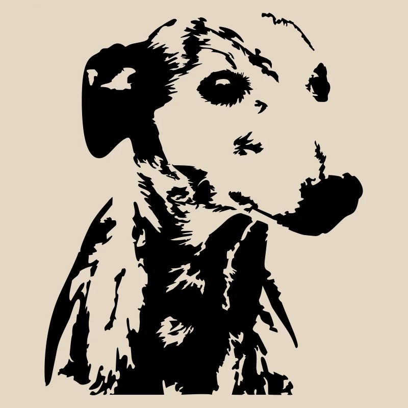 Tête de whippet