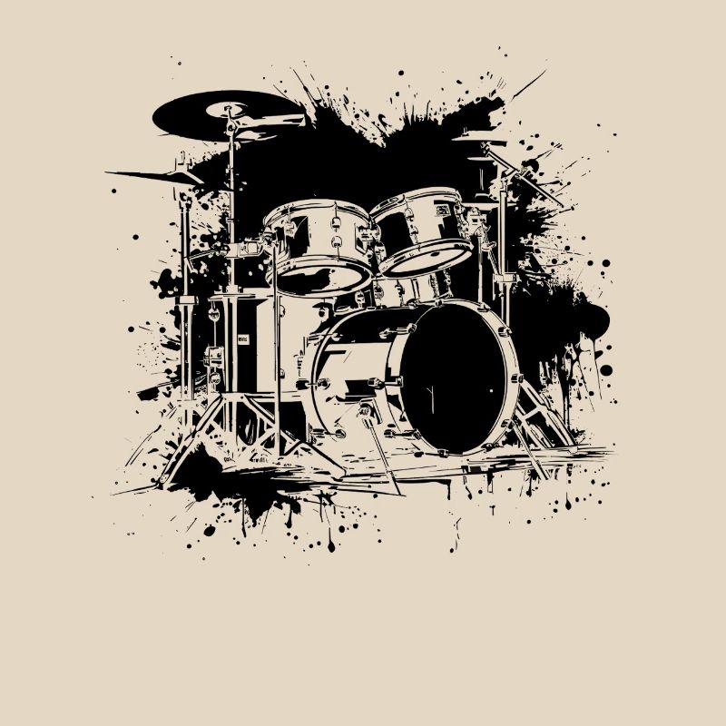 Drum Kit Drawing