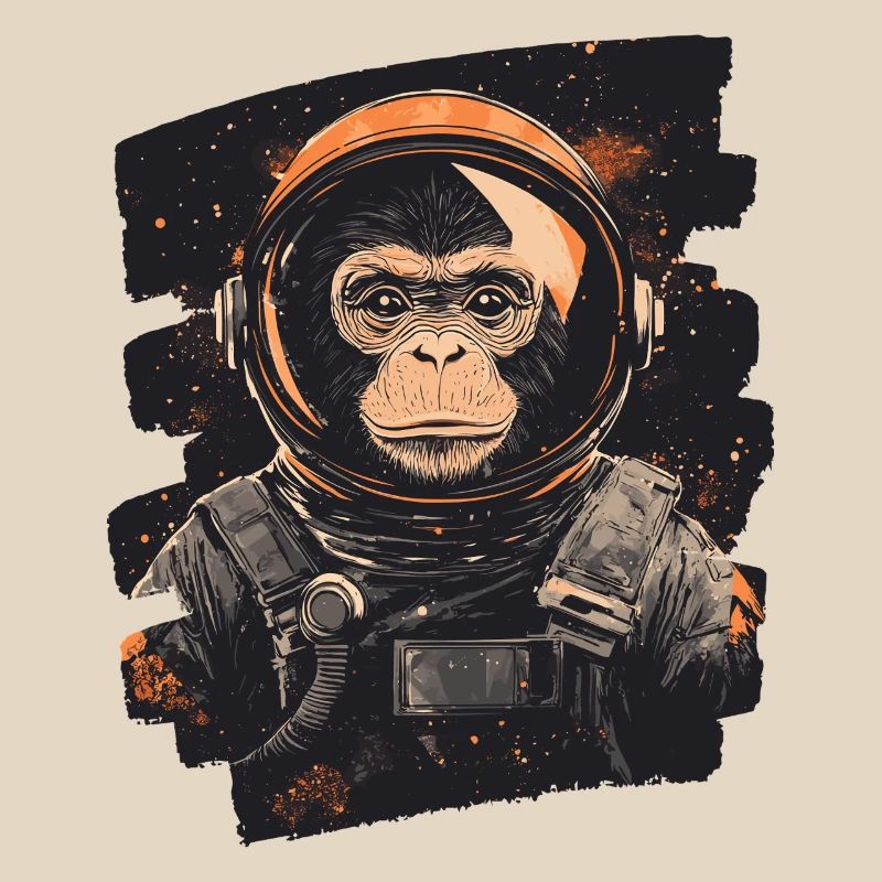 Monkey Astronaut