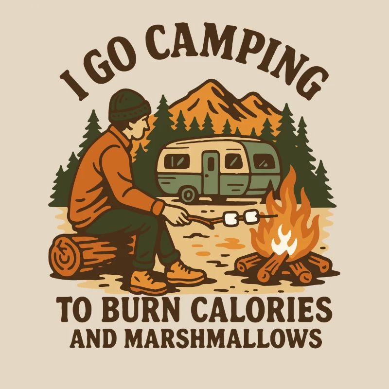 Camping for Marshmallows Fun Camping Design