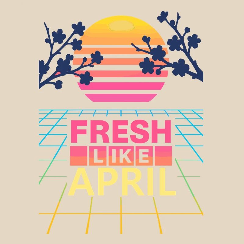 FRESH LIKE APRIL Retro Spring Cherry Blossom