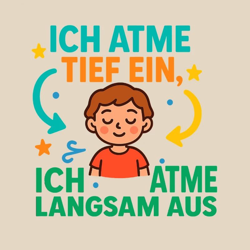 I take a deep breath, children's mindfulness