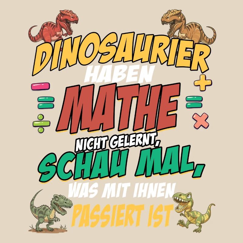 Dinosaur Math Chaos Design
