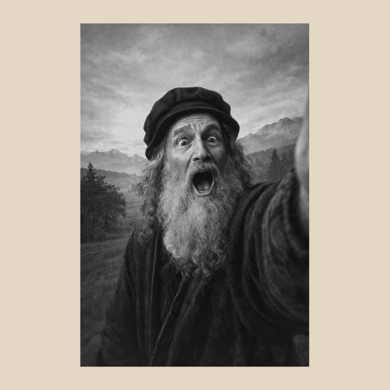 Leonardo Da Vinci Self-Portrait